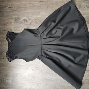 ASOS BLACK LACE MINI DRESS